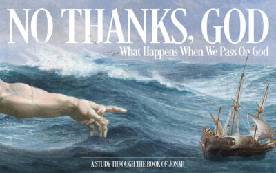 The Honest Reason We Run from God | Eric Holmstrom | No Thanks, God (Week 1)
