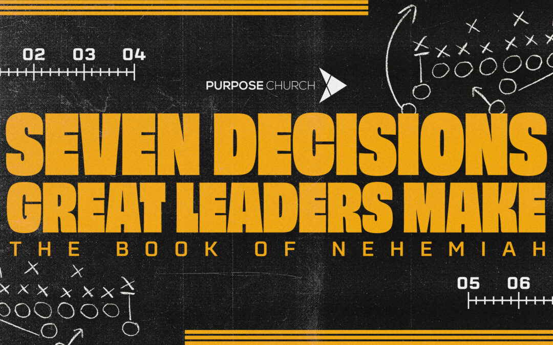 Decision #3: Great Leaders Respond Righteously Instead of Reacting Recklessly | Pastor Glenn Gudnerson | Seven Decisions Great Leaders Make (Week 3)
