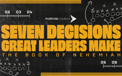 Decision #1: Seek God First | Pastor Eric Holmstrom | Seven Decisions Great Leaders Make (Week 1)